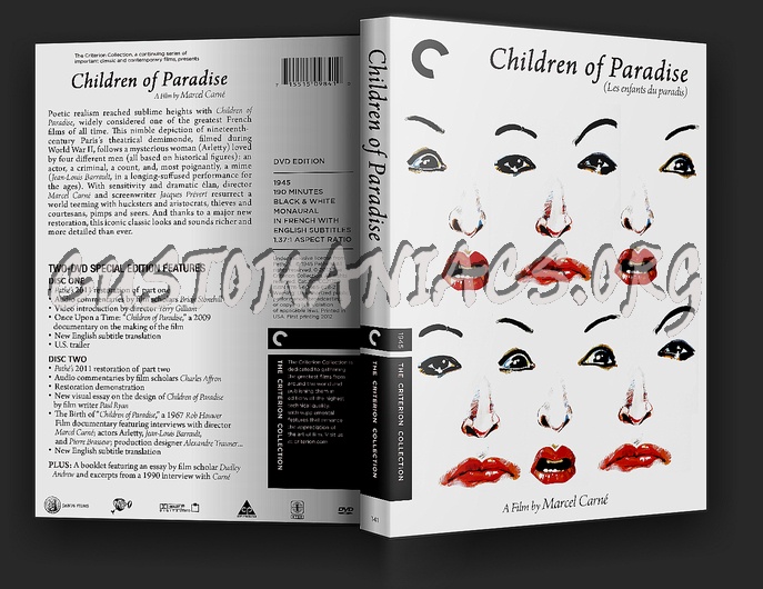 141 - Children of Paradise dvd cover
