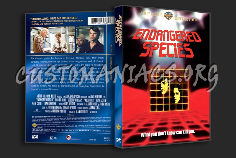 Endangered Species dvd cover