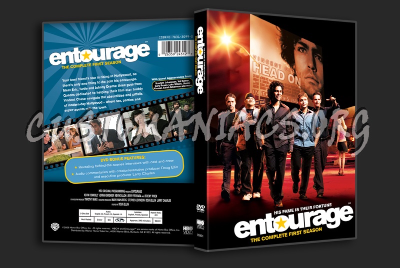 Entourage Season 1 dvd cover