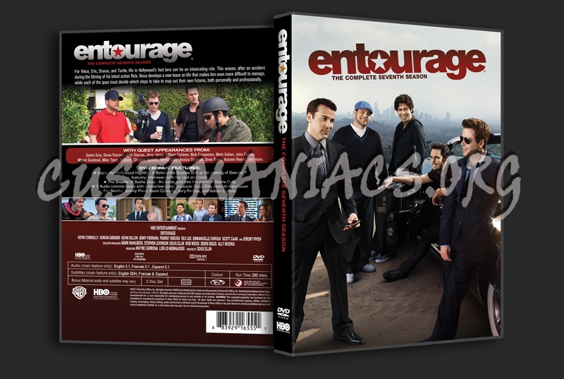 Entourage Season 7 dvd cover