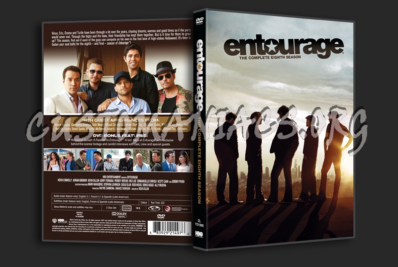 Entourage Season 8 dvd cover
