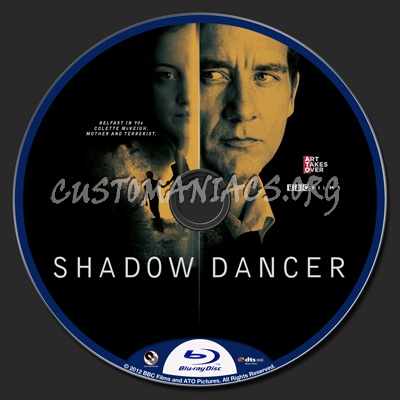 Shadow Dancer blu-ray label