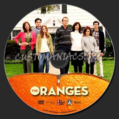 The Oranges dvd label