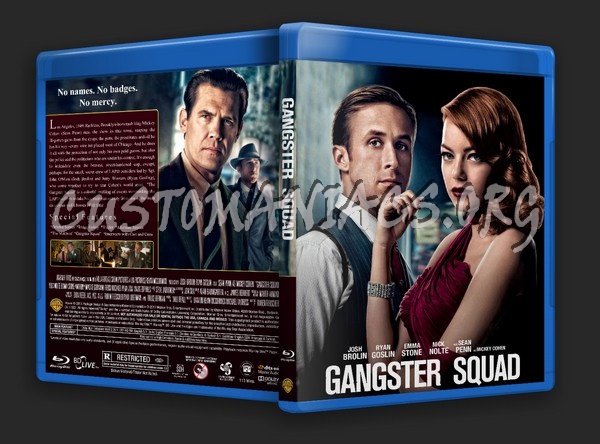 Gangster Squad blu-ray cover