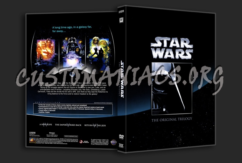 Star Wars Original Trilogy dvd cover