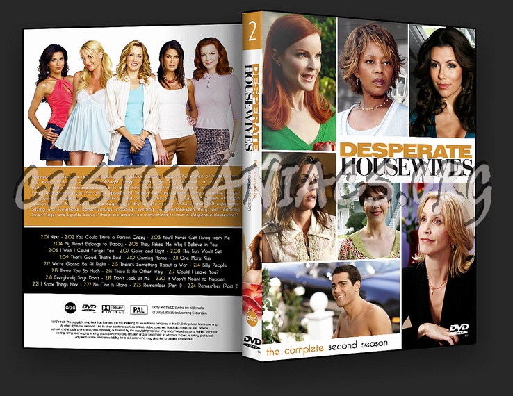 Desperate Housewives Complete Collection dvd cover