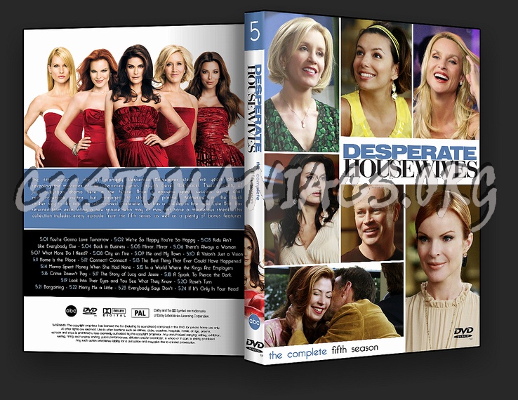 Desperate Housewives Complete Collection dvd cover