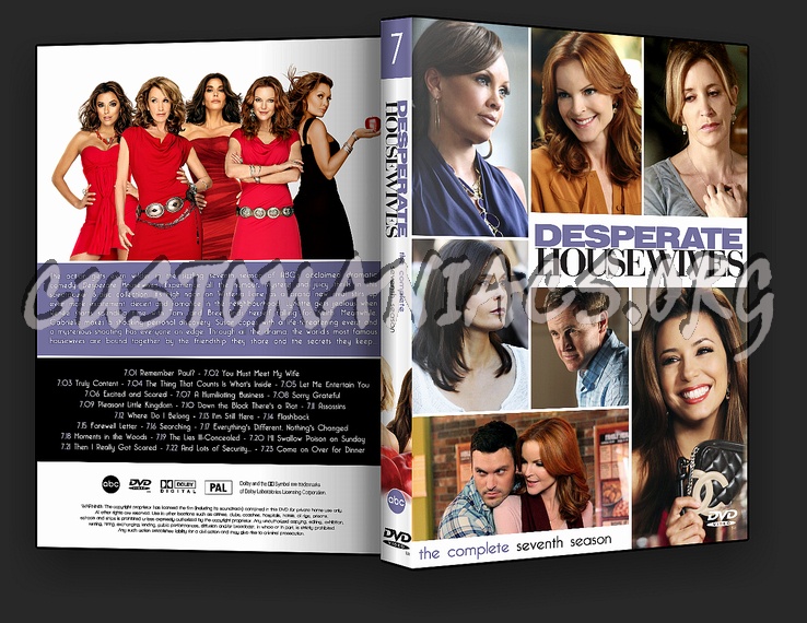 Desperate Housewives Complete Collection dvd cover