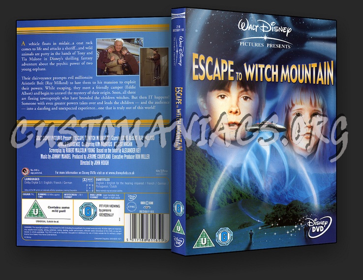 Escape to Witch Mountain dvd cover