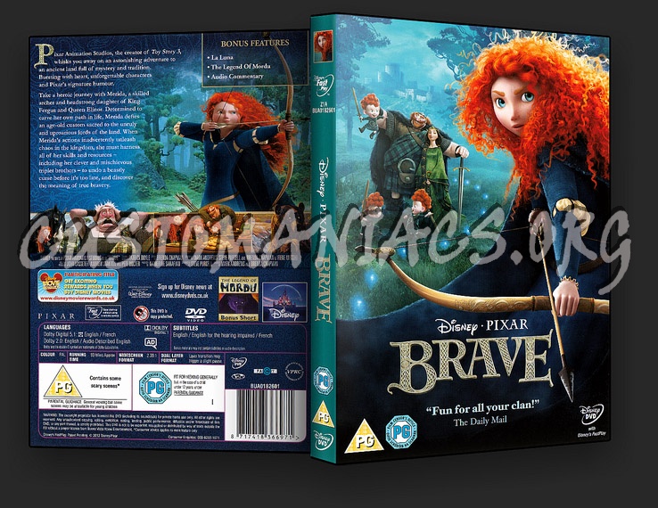 Brave dvd cover