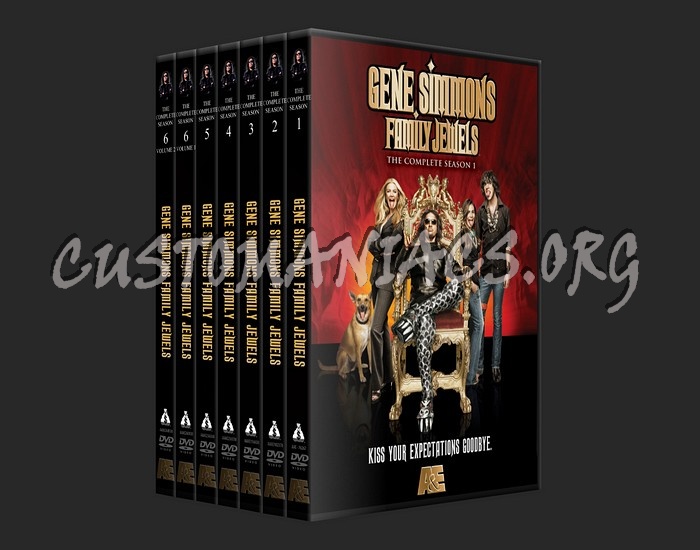 Gene Simmons Family Jewels - Complete Series dvd cover