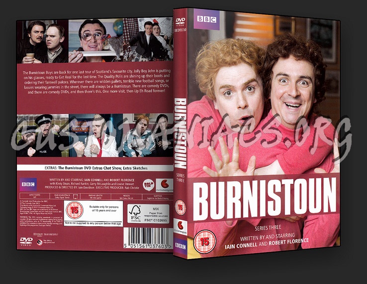 Burnistoun Series 3 dvd cover