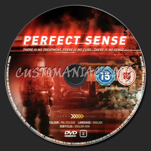Perfect Sense dvd label