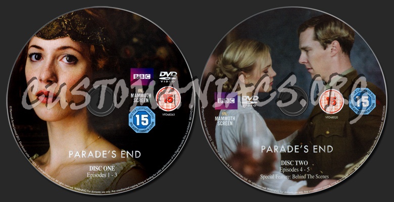 Parade's End dvd label