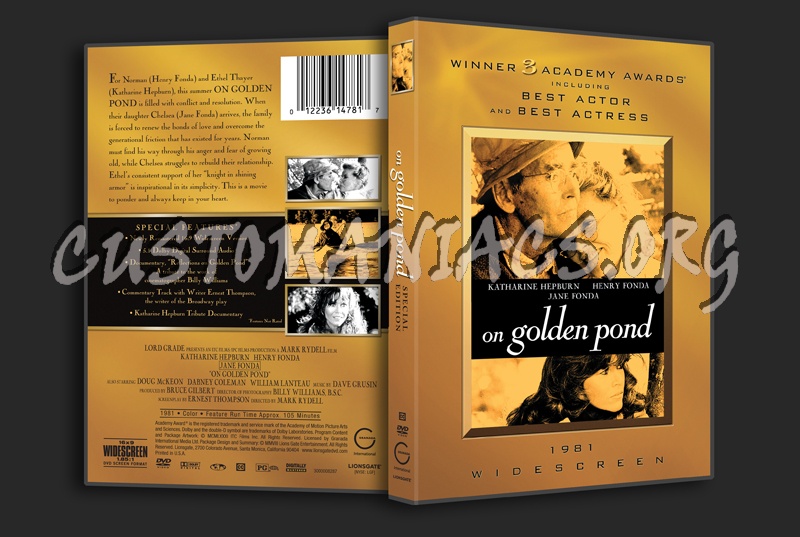 On Golden Pond dvd cover