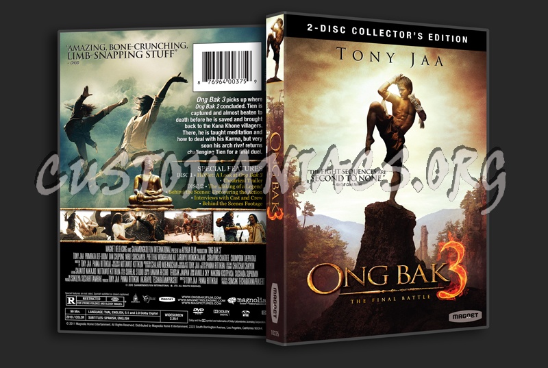 Ong Bak 3 dvd cover