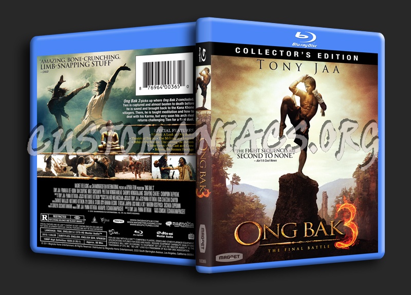 Ong Bak 3 blu-ray cover