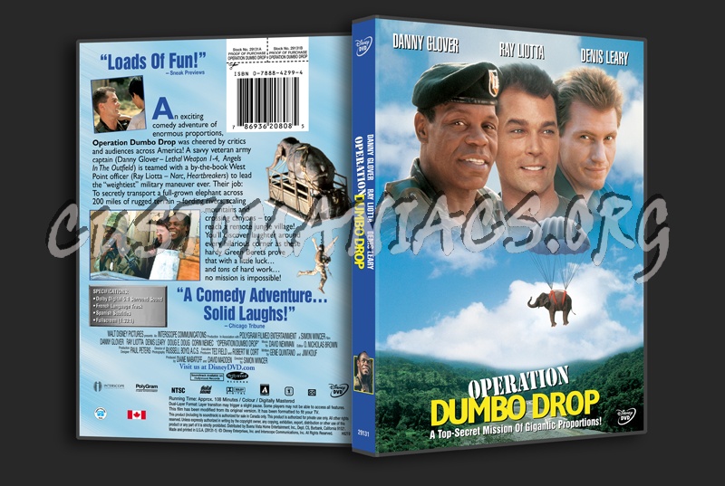 Operation Dumbo Drop dvd cover