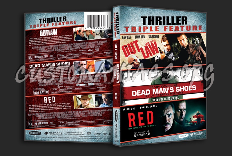 Outlaw / Dead man's Shoes / Red dvd cover