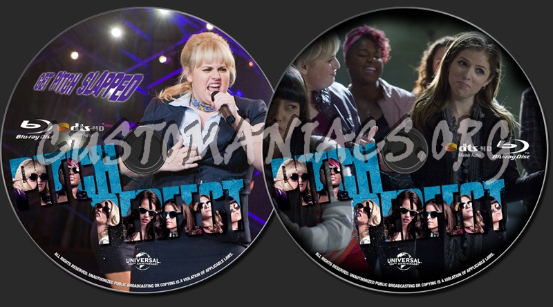 Pitch Perfect blu-ray label