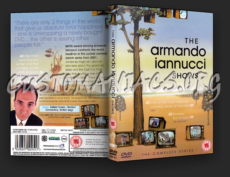 The Armando Iannucci Shows dvd cover