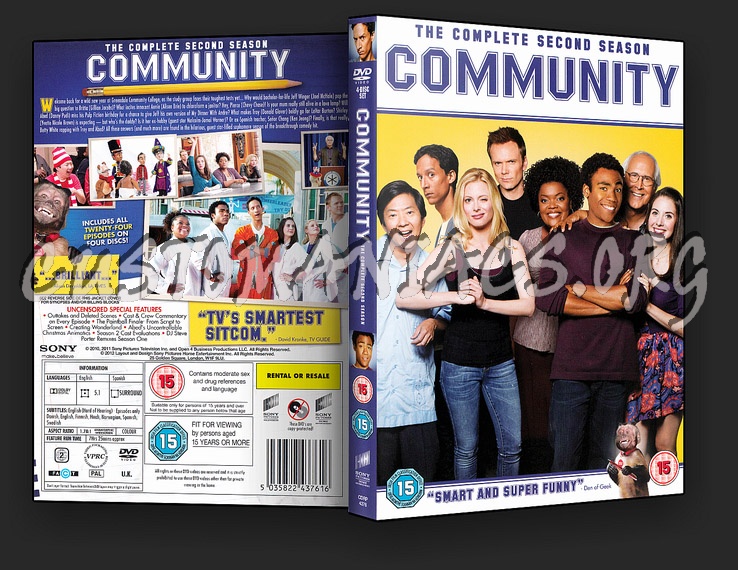 Community Series 2 dvd cover