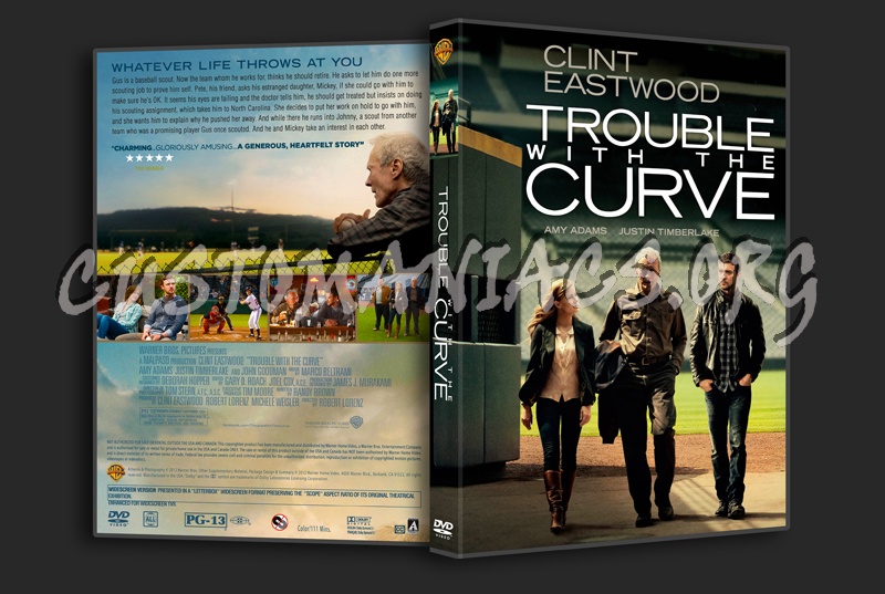 Trouble with the Curve dvd cover