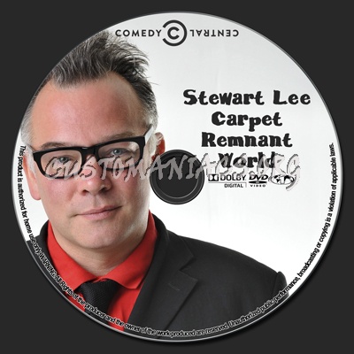 Stewart Lee Carpet Remnant World dvd label