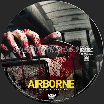 Airborne dvd label