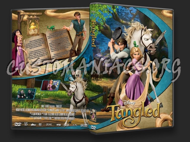 Tangled ( The Animation Collection ) dvd cover