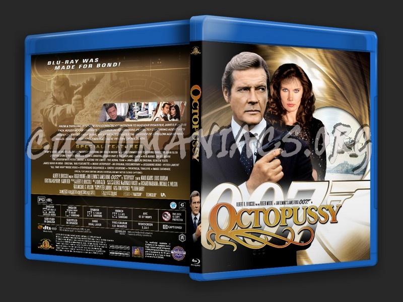 Octopussy blu-ray cover
