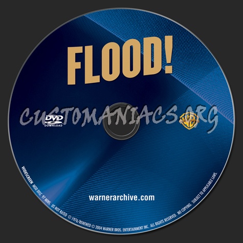 Flood! dvd label