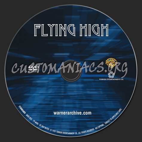 Flying High dvd label