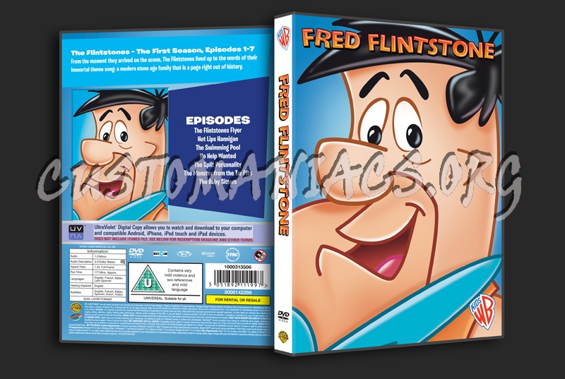 Fred Flintstone dvd cover