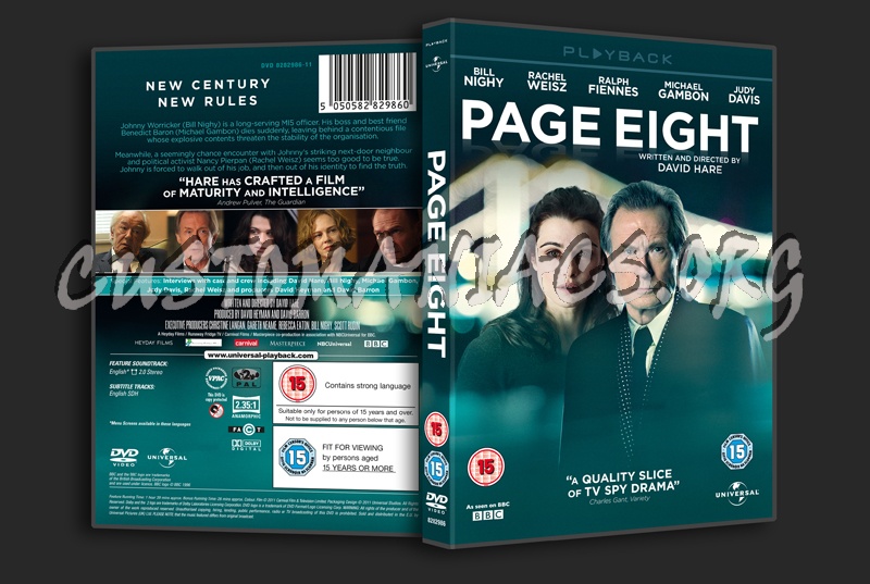 Page Eight dvd cover