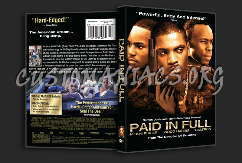 Paid in Full dvd cover