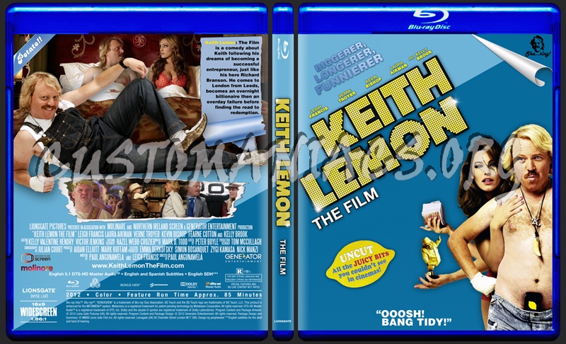 Keith Lemon: The Film blu-ray cover