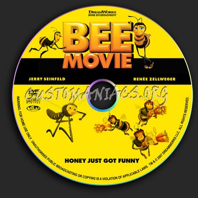 Bee Movie dvd label