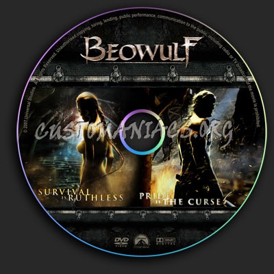 Beowulf dvd label