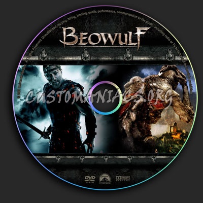 Beowulf dvd label