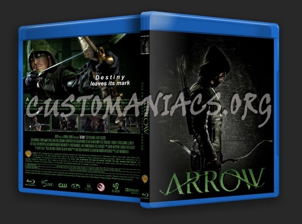 Arrow Season 1 blu-ray cover