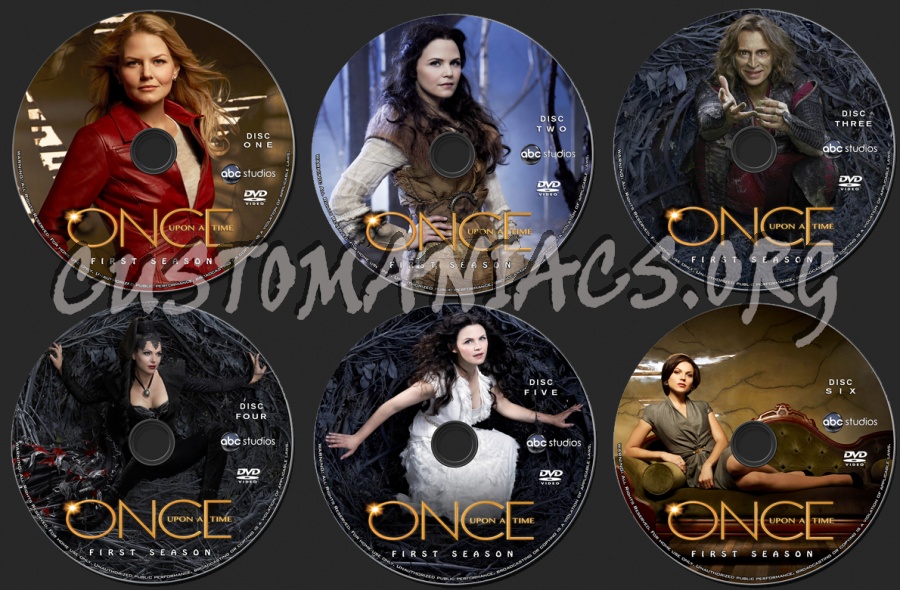 Once Upon a Time - Season 1 dvd label