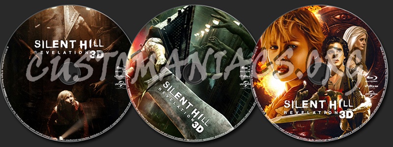 Silent Hill: Revelation (3D) blu-ray label
