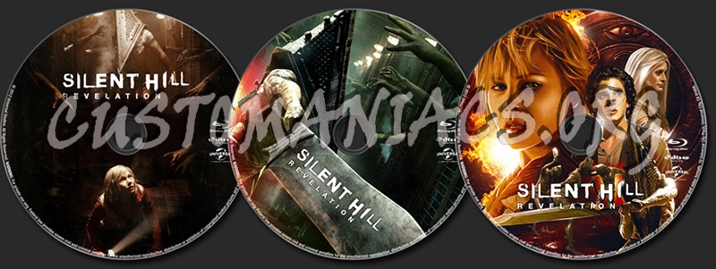 Silent Hill: Revelation blu-ray label