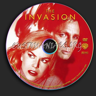 Invasion, The dvd label