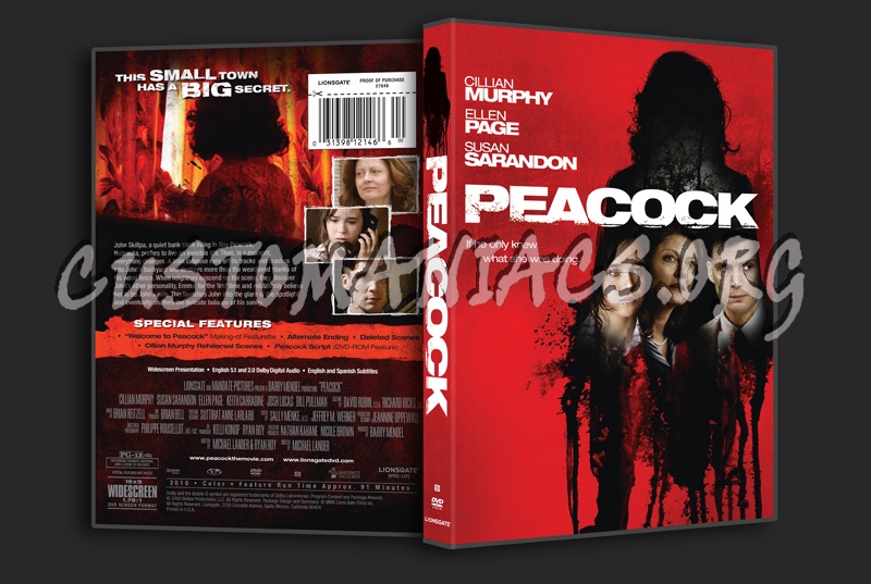 Peacock dvd cover