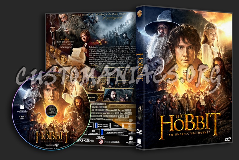 The Hobbit: An Unexpected Journey dvd cover