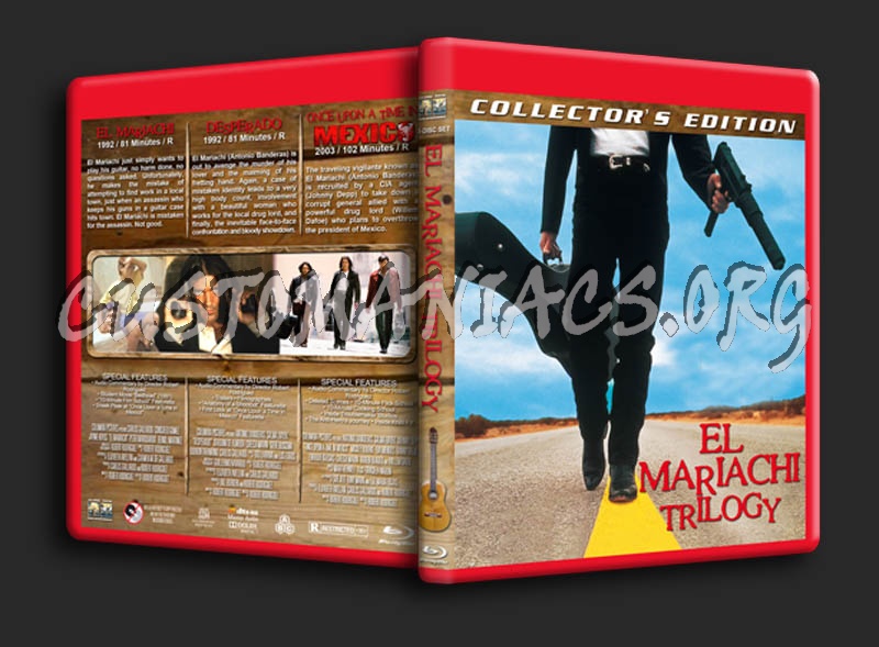 El Mariachi Trilogy blu-ray cover