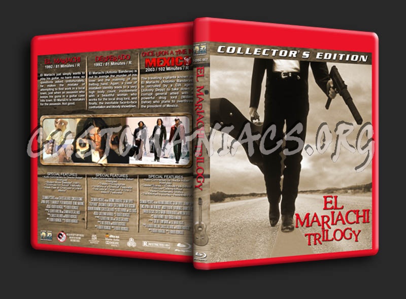 El Mariachi Trilogy blu-ray cover