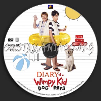 Diary of a Wimpy Kid: Dog Days dvd label